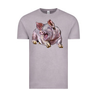 Vintage Zinc Landrace Pig Vintage Tee - LillyAllenDesigns