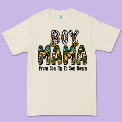 Boy Mama From Son Up To Son Down Premium Tee Designed By Cowhidedigitalart