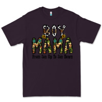 Plum Boy Mama From Son Up To Son Down Premium Tee - CowhideDigitalArt