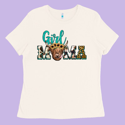 Girl Mama Ladies Tee Designed By Jahusdesignshop