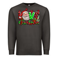 Smoke love christmas santa Premium Sweatshirt - texasbilliewilder