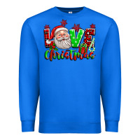 True Royal love christmas santa Premium Sweatshirt - texasbilliewilder