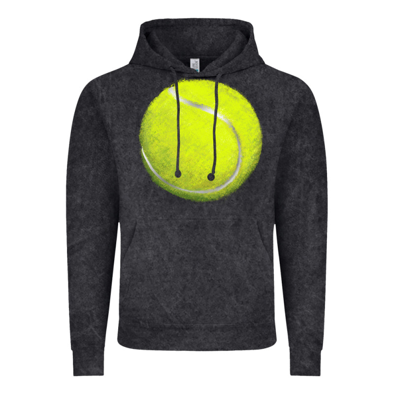 Tennis Bal Vintage Hoodie by BarkalooDesign | Teevron