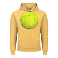 Vintage Mustard tennis bal Vintage Hoodie - BarkalooDesign
