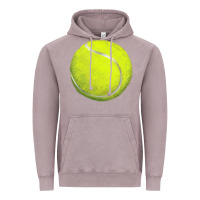 Vintage Zinc tennis bal Vintage Hoodie - BarkalooDesign