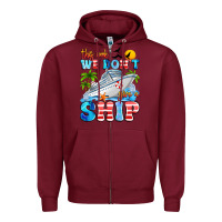 Burgundy this week we don't give a ship Zipper Hoodie - Artiststas