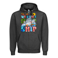 Charcoal Heather this week we don't give a ship Zipper Hoodie - Artiststas