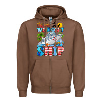 Chestnut this week we don't give a ship Zipper Hoodie - Artiststas