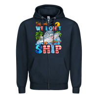 Navy this week we don't give a ship Zipper Hoodie - Artiststas