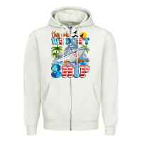 Oatmeal Heather this week we don't give a ship Zipper Hoodie - Artiststas