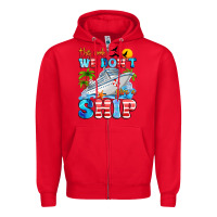 Red this week we don't give a ship Zipper Hoodie - Artiststas