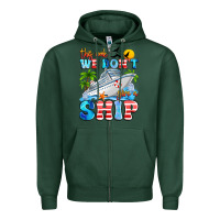 Sports Green this week we don't give a ship Zipper Hoodie - Artiststas