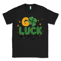 Black go luck yourself Classic Tee - MaliasSmallBusiness