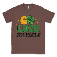 Chestnut go luck yourself Classic Tee - MaliasSmallBusiness