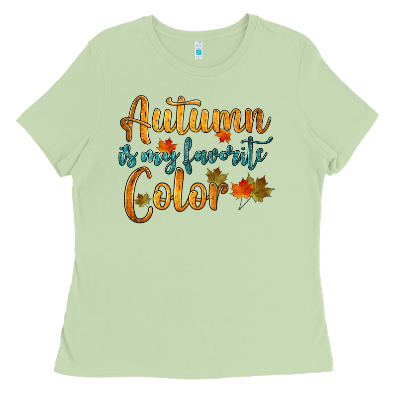 Autumn Is My Favorite Color Ladies Tee by HRA Design Shop | Teevron
