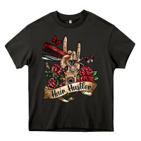 Asphalt hair hustler 3 Heavy Core Tee - SublimationCraftShop
