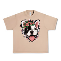 Burro french bulldog floral Urban Heavy Tee - Jasminsmagicworld