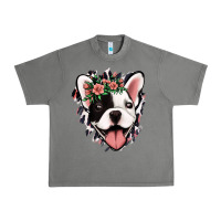 Tornado french bulldog floral Urban Heavy Tee - Jasminsmagicworld