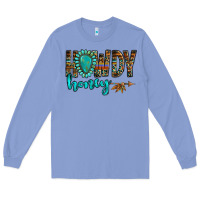 Colony Blue western howdy honey arrow gemstone Long Sleeve Tee - NancyCooperArtShop