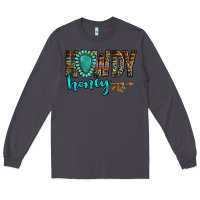 Smoke western howdy honey arrow gemstone Long Sleeve Tee - NancyCooperArtShop