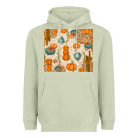 Matcha Fall Pumpkins Heavyweight Hoodie - texasbilliewilder