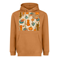 Meerkat Fall Pumpkins Heavyweight Hoodie - texasbilliewilder