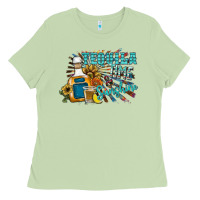 Matcha tequila time & sunshine Ladies Tee - SublimationCraftShop