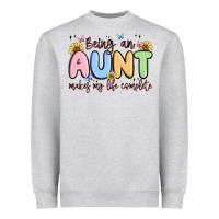 Heather Grey being an aunt makes my life complete Heavyweight Sweatshirt - MaliasSmallBusiness