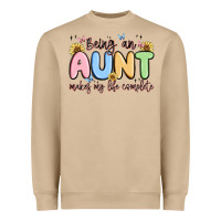 Mushroom being an aunt makes my life complete Heavyweight Sweatshirt - MaliasSmallBusiness