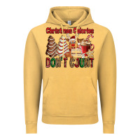Christmas Calories Don't Count Christmas Tree Cake Vintage Hoodie | Teevron