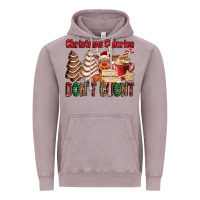 Vintage Zinc Christmas Calories don't count Christmas tree cake Vintage Hoodie - Jasminsmagicworld