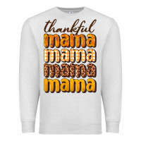 Oatmeal Heather Thankful mama Premium Sweatshirt - NancyCooperArtShop