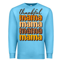 Ocean Blue Thankful mama Premium Sweatshirt - NancyCooperArtShop