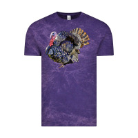 Cloud Purple Bronze Turkey Vintage Tee - LillyAllenDesigns