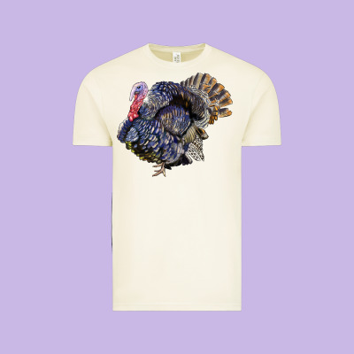 Bronze Turkey Vintage Tee Designed By Lillyallendesigns