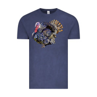 Vintage Denim Bronze Turkey Vintage Tee - LillyAllenDesigns
