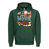 Sports Green movie night Zipper Hoodie - Artiststas