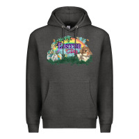 Charcoal Heather Happy Easter Day rainbow Premium Hoodie - HowdyJamesFarm
