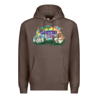 Coffee Happy Easter Day rainbow Premium Hoodie - HowdyJamesFarm