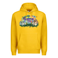 Lemon Happy Easter Day rainbow Premium Hoodie - HowdyJamesFarm