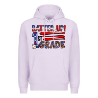 Lilac batter up 1st grade Premium Hoodie - JahusDesignShop