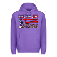 Purple batter up 1st grade Premium Hoodie - JahusDesignShop