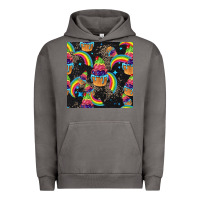 Pigment Tornado pride cupcake seamless pattern Urban Hoodie - FaDigitalArtStudio