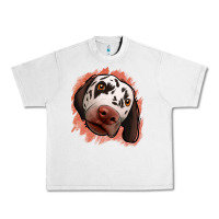 Lunar Rock dalmatians peach glitter background Urban Heavy Tee - Jasminsmagicworld