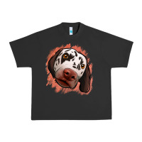 Pigment Black dalmatians peach glitter background Urban Heavy Tee - Jasminsmagicworld