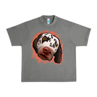 Tornado dalmatians peach glitter background Urban Heavy Tee - Jasminsmagicworld