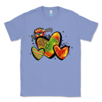 Colony Blue juneteenth hearts Classic Tee - MaliasSmallBusiness