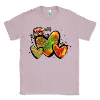 Lilac juneteenth hearts Classic Tee - MaliasSmallBusiness