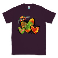 Plum juneteenth hearts Classic Tee - MaliasSmallBusiness