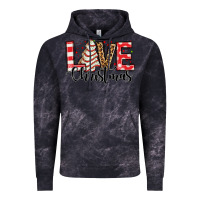 Cloud Black love christmas tree cake Vintage Hoodie - Jasminsmagicworld